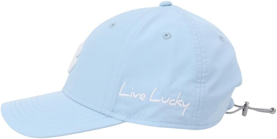 Black Clover, Women's, Hollywood 17 Adjustable Hat, Cerulean Blue Hat/3D White Clover, One Size - Image 5