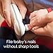 Replacement Filing Pads for Cherish Baby Care Electric Baby Nail Trimmer - Includes 4 Filing Discs for Newborn to Toddler