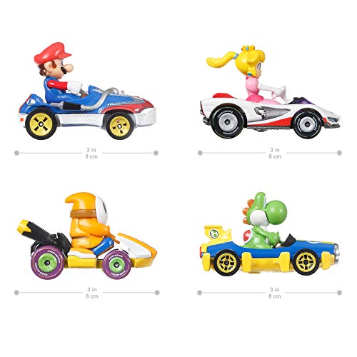 "Hot Wheels Mario Kart 4-Pack" - Image 4