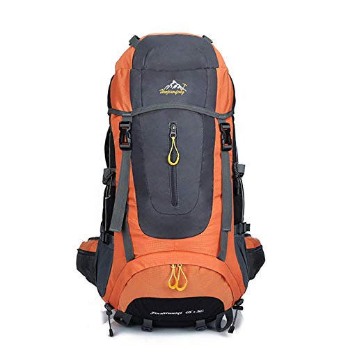 Hung Kai 70L Mochila de Viaje Trekking Senderismo Montañismo Escalada para Hombres Mujeres