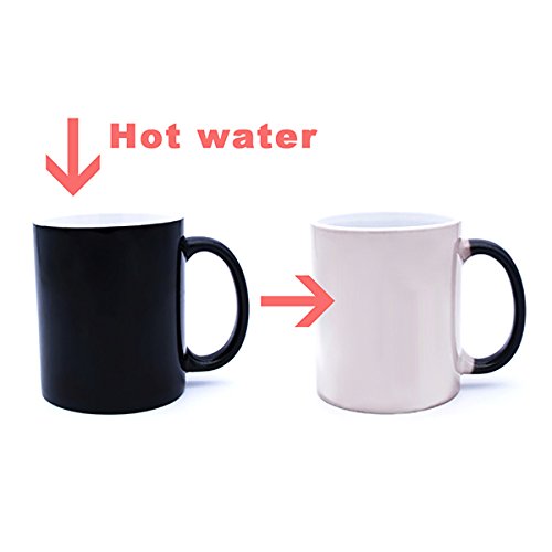Mug de chaleur morphing chat orange aquarelle sensitive multicolore 350 ML - 3