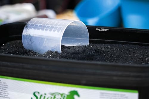 Stiefel Pflanzenkohle für Pferde, 100% Reine Pflanzenkohle zur Unterstützung des Magen-Darm-Trakts, für den Stoffwechsel, 1,5kg