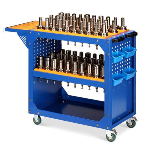 Carro de herramientas rodante resistente con soporte para herramientas, almacenamiento móvil con ruedas para garaje y almacén, solución versátil de gestión de herramientas