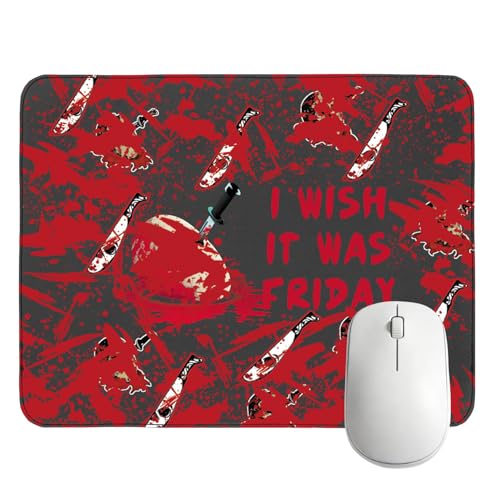 Tapis de Souris d'Horreur Antidérapant pour Bureau : Fini les Glisses