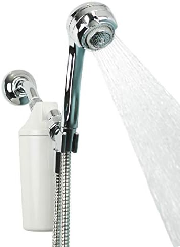 Shower Filter | Chrome Handheld Wand 3-Setting Head | AQ-4105CHR-E