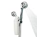 Aquasana Deluxe Shower Water Filter System with 5' Wand Premium Massaging Shower Head, Chrome