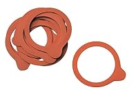 APS 82395 10er-Set Gummidichtringe für Einmach-Gläser, für Gläser mit Ø 11 cm, Dichtungsringe, Naturkautschuk