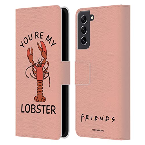 Étui portefeuille Samsung S21 FE 5G Friends Homard housse cuir protection clapet antichoc