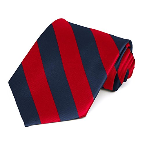 Image of tiemart Men's Striped Tie Standard Length