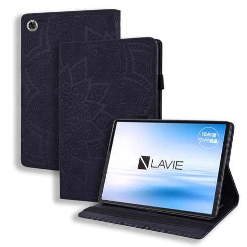 Aokil �Ή�For LAVIE Tab 102K1 �P�[�X �J�[�h���[ �X�^���h�@�\ �y�����[ �S�ʕی�^ �蒠�^ PU���U�[ TPU�� | LAVIE Tab T10 10.61�C���` (PC-T1075EAS PC-TAB10202) �p �J�o�[ 