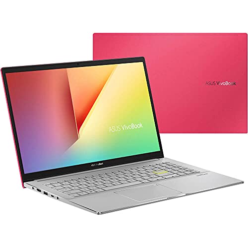 Image of ASUSF ASUS VivoBook S15 S533 Thin and Light Laptop, 15.6 inch FHD Display, Intel Core i5-1135G7 Processor, 8GB DDR4 RAM, 512GB PCIe SSD, Wi-Fi 6, Windows 10 Home, Resolute Red, S533EA-DH51-RD