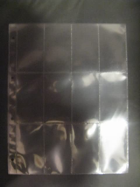 Cosmic/Multi-Master Card/Ticket Collectors Sleeves - 12 Pocket, 53mm x 97mm (10)