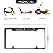 License Plate Backup Camera,HD Night Vision Reverse Camera with 8 LED,170°Wide Angle IP67 Waterproof Car Rear View Camera Fits Car Truck SUV RV with US License Plates