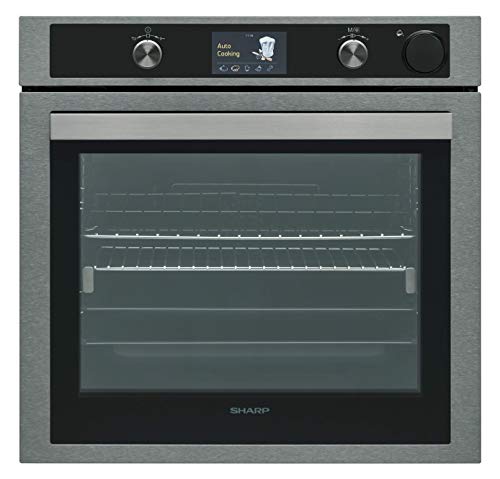 KA-73S56ASS-EU Einbau-Backofen / A / 78 L / Dampfreinigung / AirCurtain / 10 Funktionen mit Dampfunterstützung / Dark Inox (Edelstahl dunkel