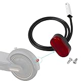 Felixstory Rear Tail Light, Electric Scooter Light Stoplight for Sgeway Ninebot Max G30, Tail Stop Light, Brake Light, Tailing Kit for Ninebot Max G30P Scooter, Taillight Replacement Part Accessory
