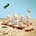 POP MART The Monsters Let's Checkmate Series-Vinyl Plush Hanging Card, Toys for Modern Home Decor, Collectible Toy Set for Desk Accessories, 1PC