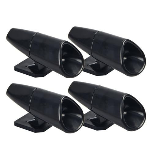 4個 鹿笛野生生物警告、車、車、オートバイ、黒超音波鹿警告