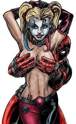DP and Harley Style 2 (5" x 3.12") Car Truck SUV Window Sticker Decal
