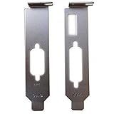 Force3D Low Profile Bracket kit for Half Height pci Express x 16 Video Card svga/hdmi/dvi
