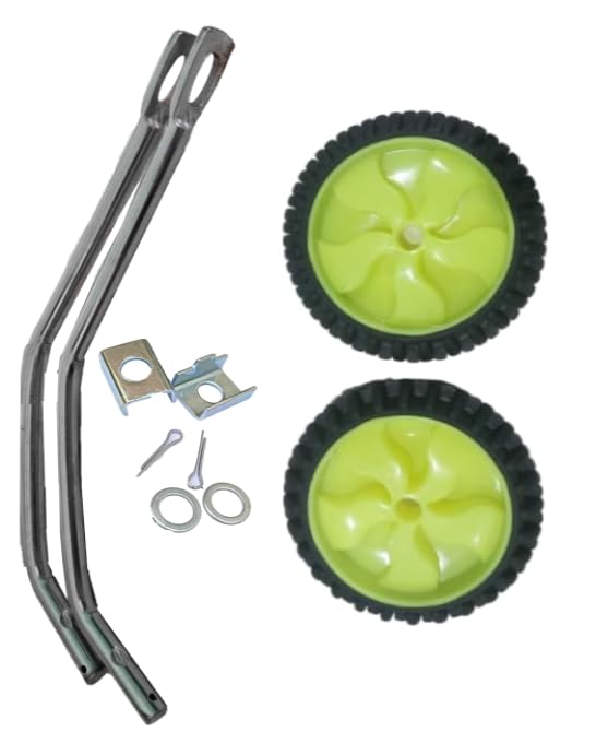 Image of Bicycle Training Wheels Set for 24-inch with Support Arms, Multicolor Wheels