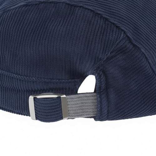 Image of FabSeasons Cotton Ivy Flat Golf Cap - Classic Newsboy Gatsby Hat for Men