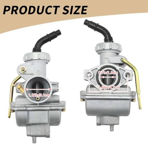 Image of Anxingo PZ20 Carburetor Replacement for Kazuma Baja 50cc 70cc 90cc 110cc 125cc,for Chinese Quad 4 stroke ATV 4 wheeler Go kart Dirt Bike CRF50F XL75 CRF80F XR50R