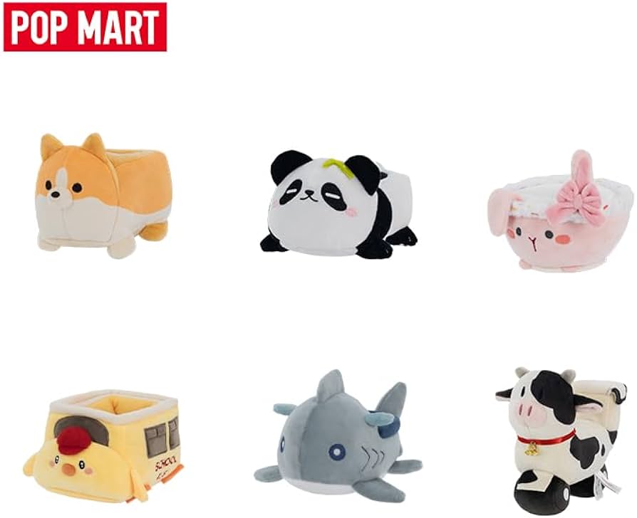 Amazon | POP MART GONG Original Roamimg シリーズ Plush Toy Car