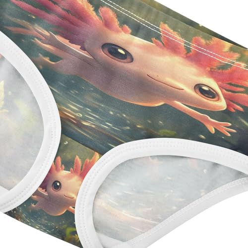 Cute Axolotl Undersea Toddler Girls's Underwear 2T 202b88433