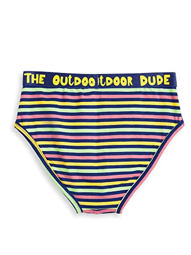 Image of XY Life Arcade Modal Briefs for Boys, Relaxed Fit, Stripes