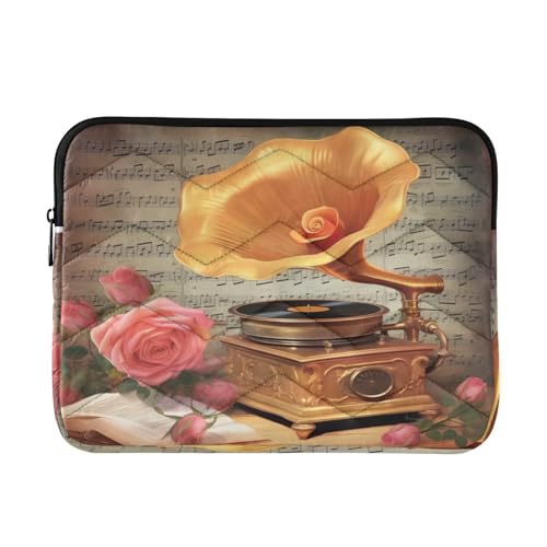 Funda para portátil 13-14 pulgadas estampado vintage impermeable