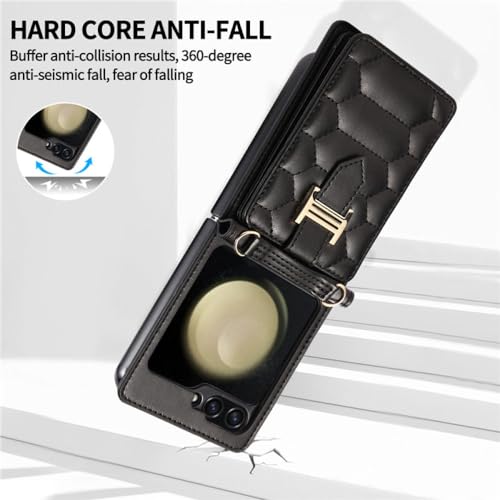Coque Samsung Z Flip 4 portefeuille en cuir pour ne plus perdre son téléphone