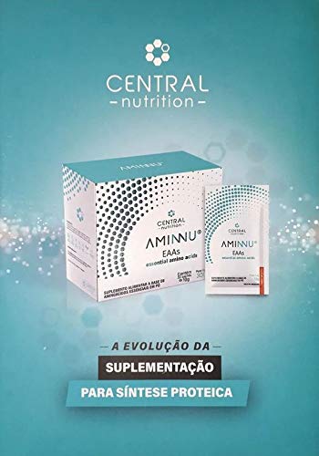 2 Caixas Aminnu Eaas 10g, 30 Sachês, Essencial Aminoácidos, Limão