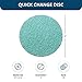 Benchmark Abrasives 3 Inch Sanding Discs Quick Change Green Zirconia, Male R Type Backing - Drill & Die Grinder Sanding Disc for Deburring Polishing Rust Remover for Metal (25 Pack) - 36 Grit