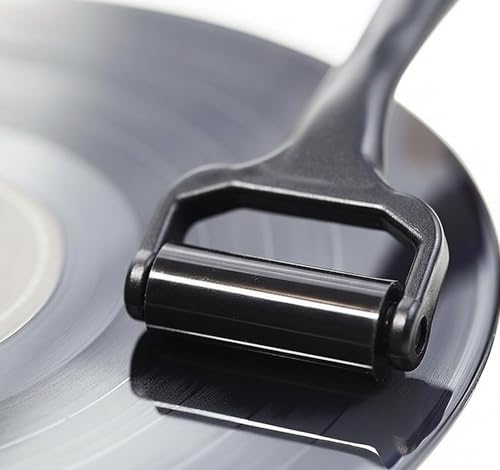 Vinyl Record Cleaner Roller – Instant Spot Cleaner for LPs – Safely Removes Dust, Lint, Debris & Fingerprints – No Cleaning Kits Or Liquid Spray Required – Washable & Reusable