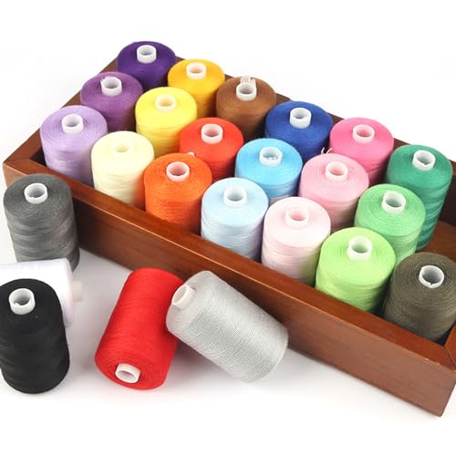 Set de hilos para coser HAGBOU 1000 yd 24 piezas miniatura 2
