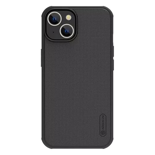 Nillkin Super Frosted Shield Pro Capa traseira PC TPU compatível com iPhone 14 (preto)