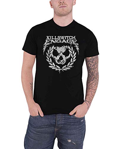 T-Shirt # Xxl Black Unisex # Skull Spraypaint