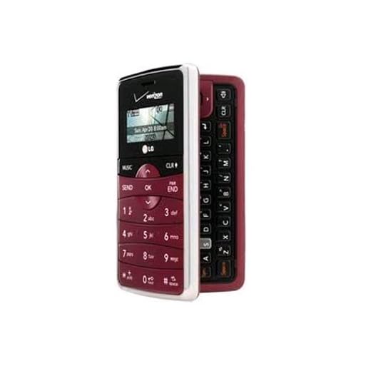 Verizon LG enV2 VX9100 Replica Dummy Phone / Toy Phone (Maroon)