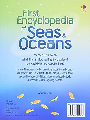 First Encyclopedia of Seas and Oceans: 1 (First