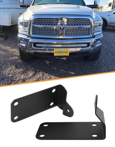Northyun Ram Front Bumper 40 Inch Curved Mounts