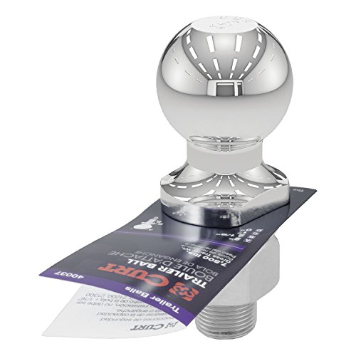 Image of CURT Manufacturing 40037 2 in. Diameter Chrome Trailer Ball