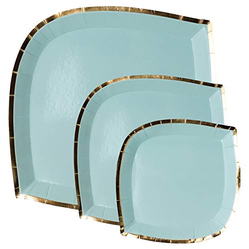 Platos cargadores de papel Jollity & Co, pack 8 miniatura 1