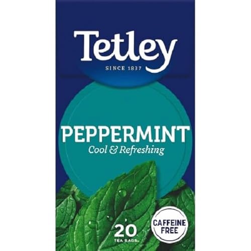 Tetley Fresh Mint Herbal Tea, 20 Teabags