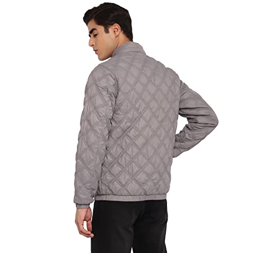 Image of Red Chief Men Milletry Full Sleeve Solid Regular Fit Polyester Standard Length Casual Jacket