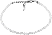 Vista 46 de InfinityGemsArt Natural Bracelet For Women Gemstone Micro Beads Dainty Jewelry Christmas Gifts for Women, Birthstone, Stone Jewelry 925 Sterling