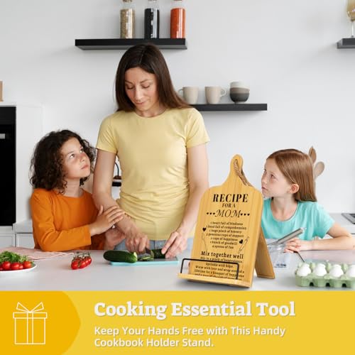 Happy-Mothers-Day-Cookbook-Stand-Mothers-Gifts-Adjustable-Book-Stand-Mothers-Day-Recipe-Holder-for-Kitchen-Counter-Kitchen-Book-Holder