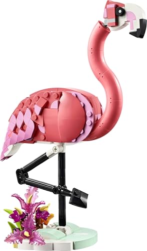 Creator 3 in 1 Animali Selvatici: Fenicottero Rosa Giocattolo - Si Trasforma in Pappagallo Cacatua o Axolotl - Regalo di Compleanno Creativo per Bambine e Bambini da 8 Anni in su - 31170 - Lego - Immagine 10