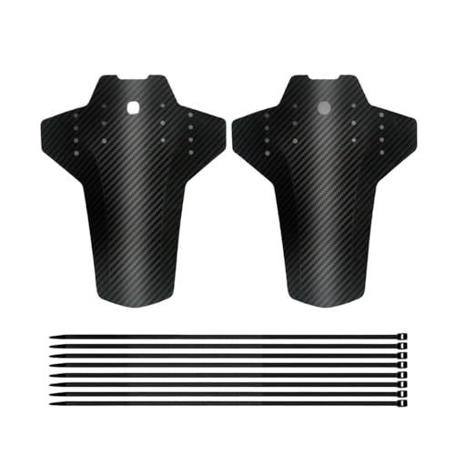 Garde boue moto avant arrière plastique résine pour VTT ajustable