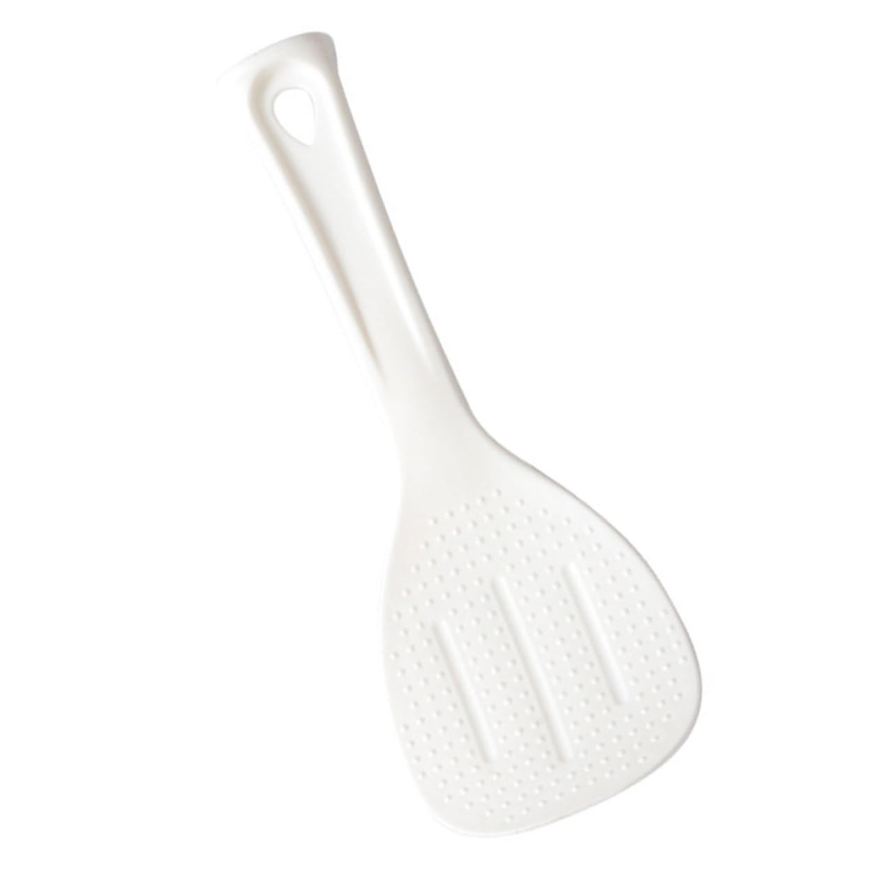 COLLBATH Vertical Rice Spoon Kitchen Rice Scooper Compact Rice Spatula Rice Serving Spoon Plastic Rice Paddle Safe Rice Paddle Kitchen Accessories Kitchen Rice Spoon Rice Accessory White Pp