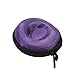 MYXP Watch Travel Case Waterproof Single Box,Nylon Portable Watch Organizer Holder 1 Slot Women - Fits All Wristwatches & Smart Watches Up To 50Mm(Purple).